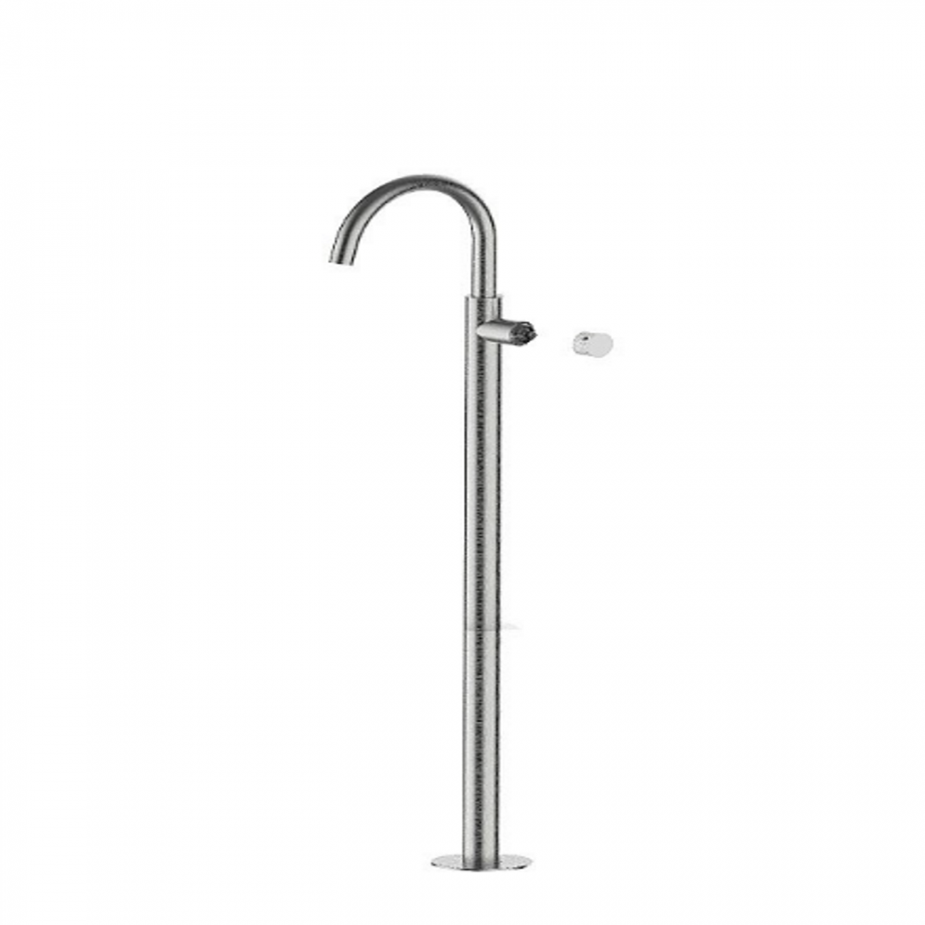 F.lli Frattini Pepe XLS 360 Inox, Single lever washbasin floor