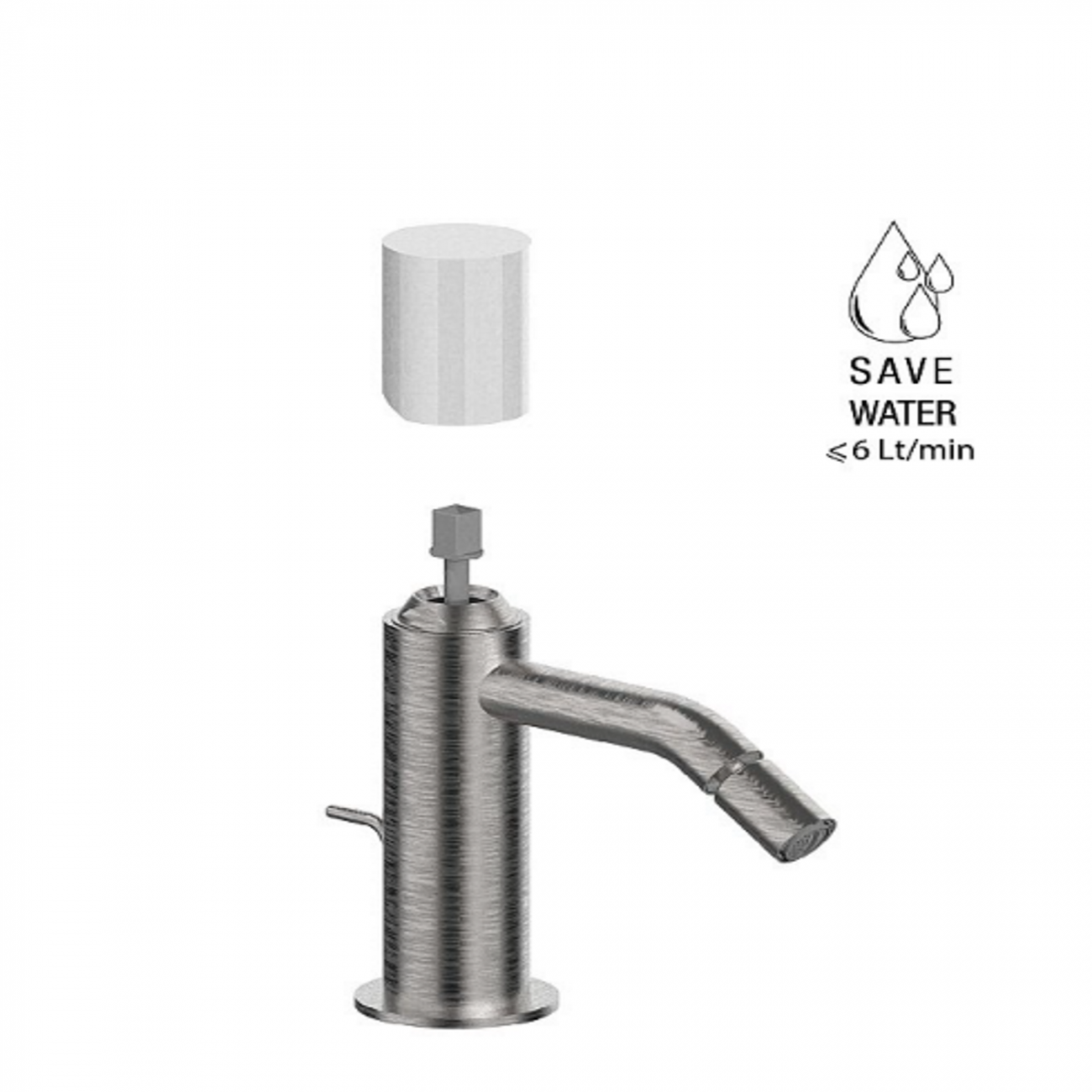 F.lli Frattini Pepe XLS 360 Inox, Single control for 1'1/4 didet co exhaust