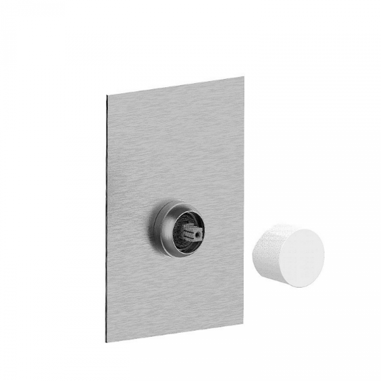 F.lli Frattini Pepe XLS 316 Inox, Single lever recessed 1 street