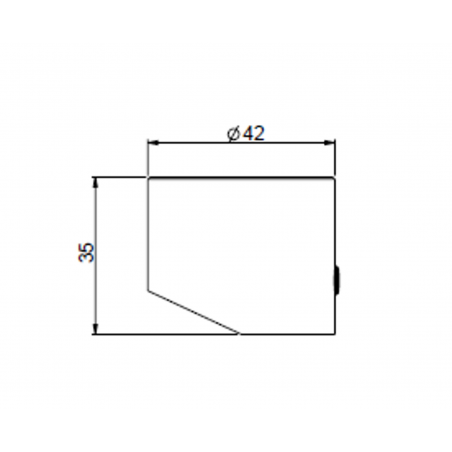 F.lli Frattini Pepe XLS 316 Inox, Monocomando incasso con deviatore 2 vie