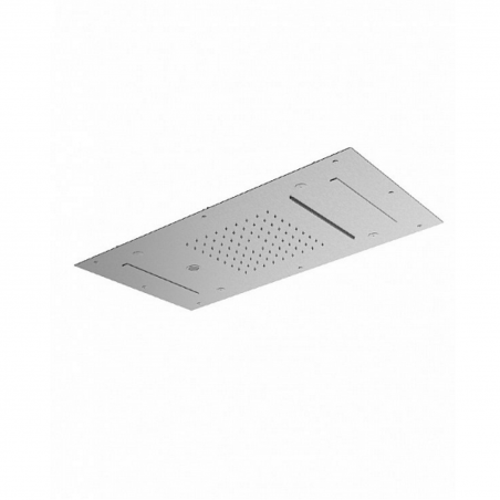 F.lli Frattini Docce Inox, Soffione ad incasso 70x40 cm