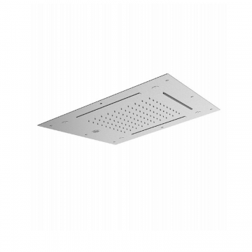 F.lli Frattini Docce Inox, Pomme de douche encastrée 50x50 cm