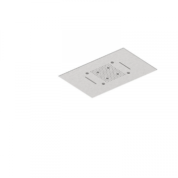 F.lli Frattini Docce Inox, Pomme de douche encastrée 70x40 cm