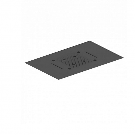 F.lli Frattini Docce Inox, Pomme de douche encastrée 70x40 cm