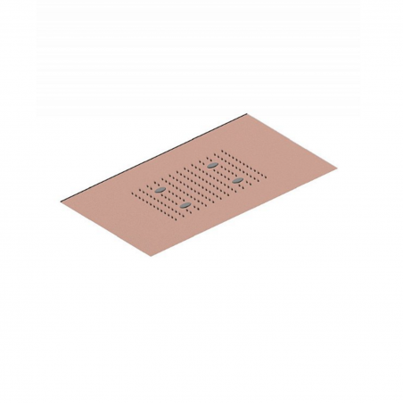 F.lli Frattini Docce Inox,  Soffione da incasso 40x40 cm