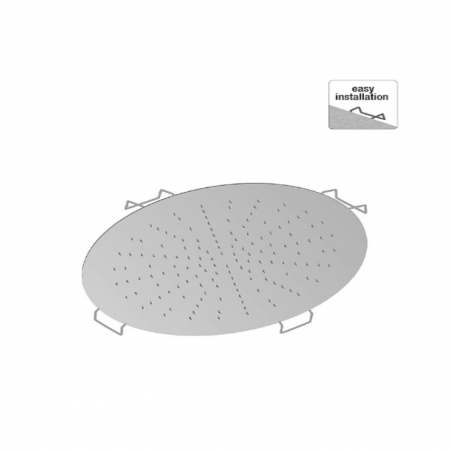 F.lli Frattini Docce Inox, Soffione da incasso Ø44 cm