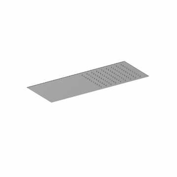 F.lli Frattini Docce Inox, Soffione pioggia 50x22 cm