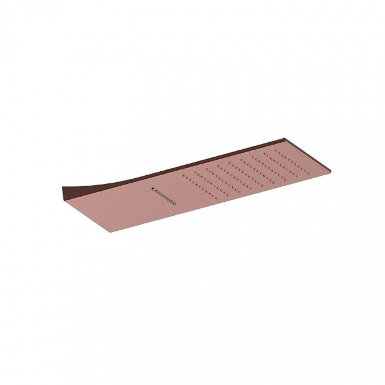 F.lli Frattini Docce Inox, Pomme de douche pluie et cascade 50x20 cm