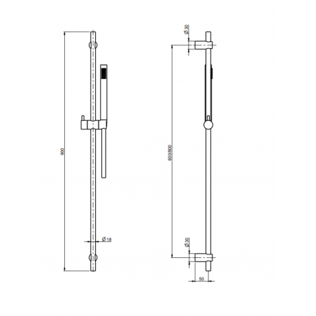 F.lli Frattini Docce Inox, Douche à coups de vent