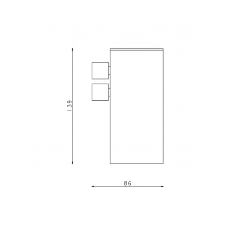 F.lli Frattini Accessori Inox, Porta bicchiere sospeso