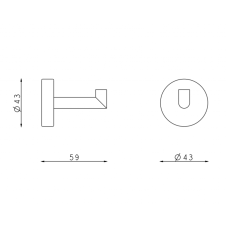 F.lli Frattini Accessori Inox, Porta abito