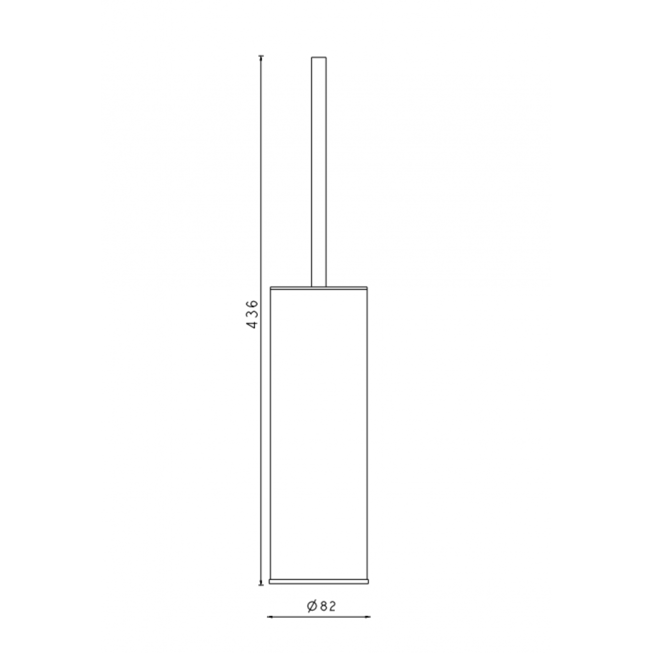 F.lli Frattini Accessori Inox, Porte-brosse