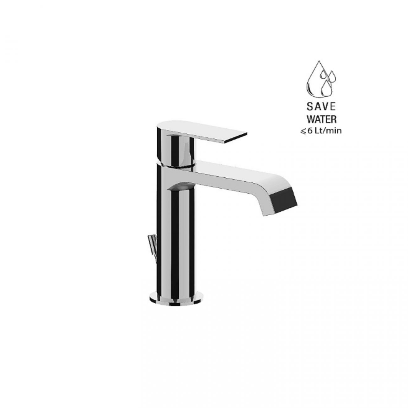 F.lli Frattini Tolomeo, Monocommande pour lavabo avec vidange 1"1/4