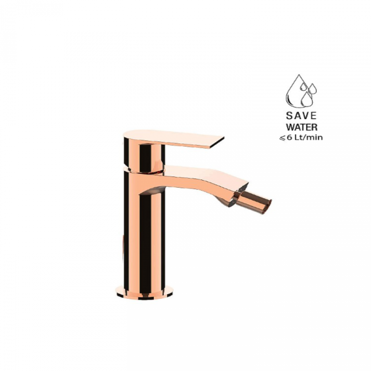 F.lli Frattini Tolomeo, Single-lever bidet mixer without pop-up waste