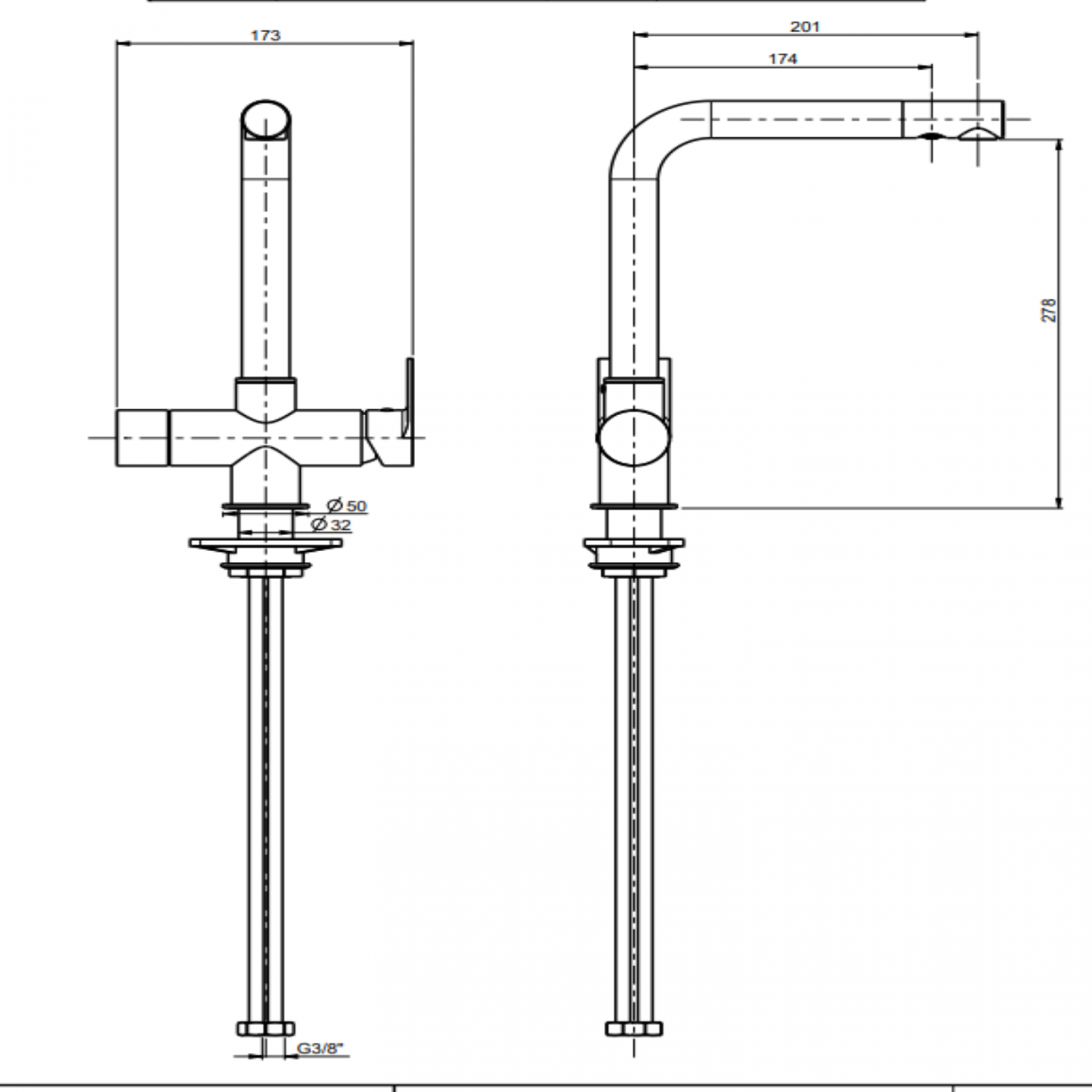 F.lli Frattini Tolomeo, Monocomando lavello monoforo 4 vie
