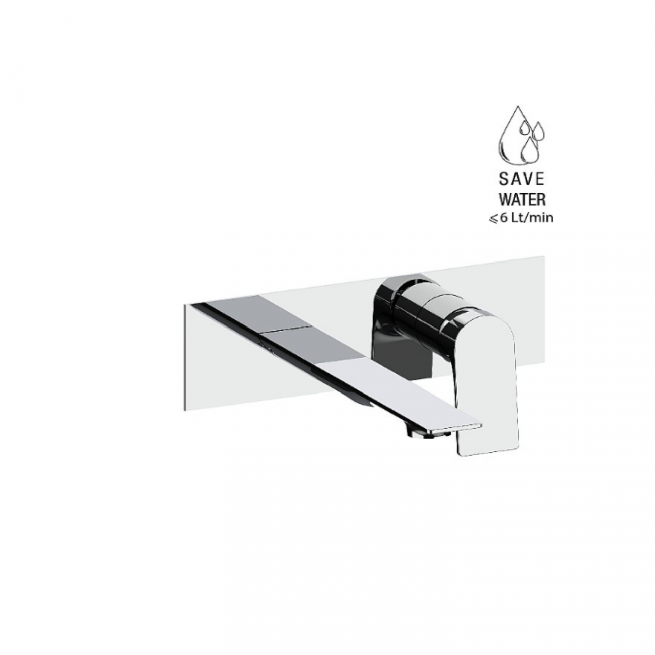 F.lli Frattini Narciso, Batterie de lavabo mural sans décharge