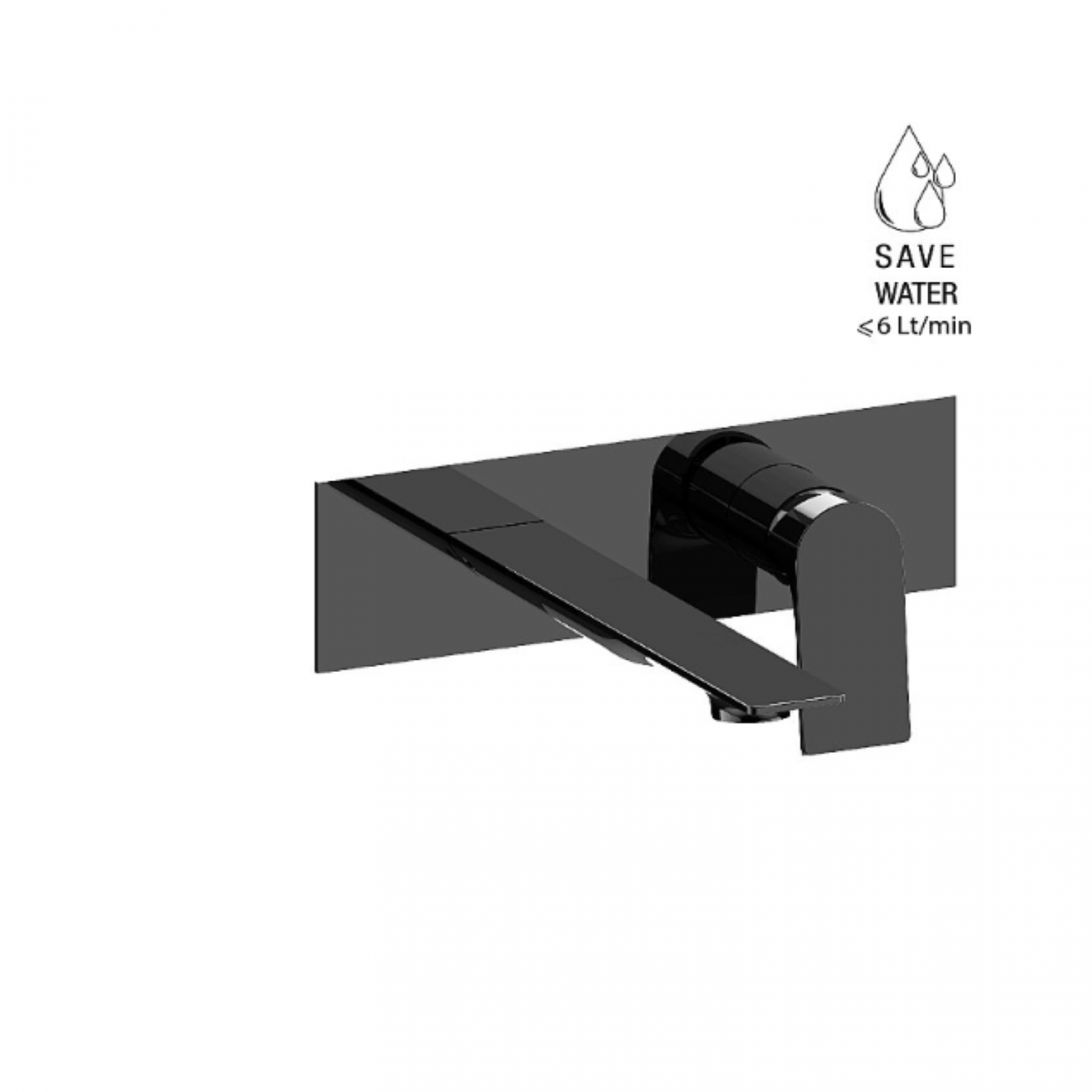 F.lli Frattini Narciso, Batterie de lavabo mural sans décharge