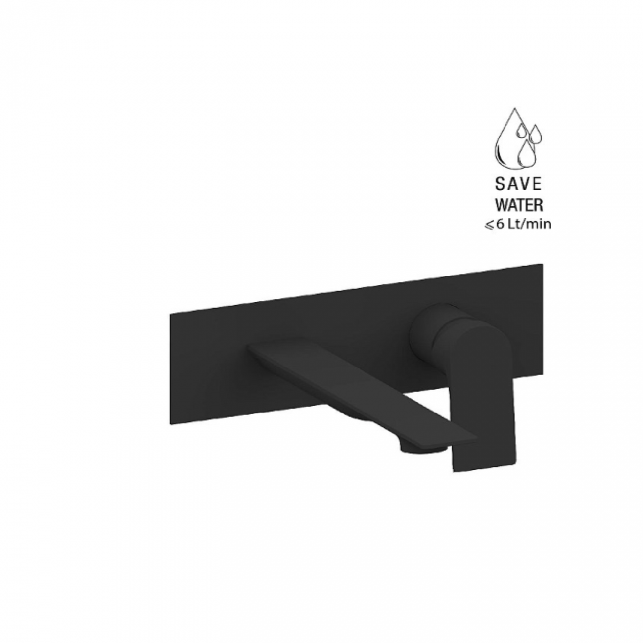 F.lli Frattini Narciso, Wall-mounted washbasin battery without drain