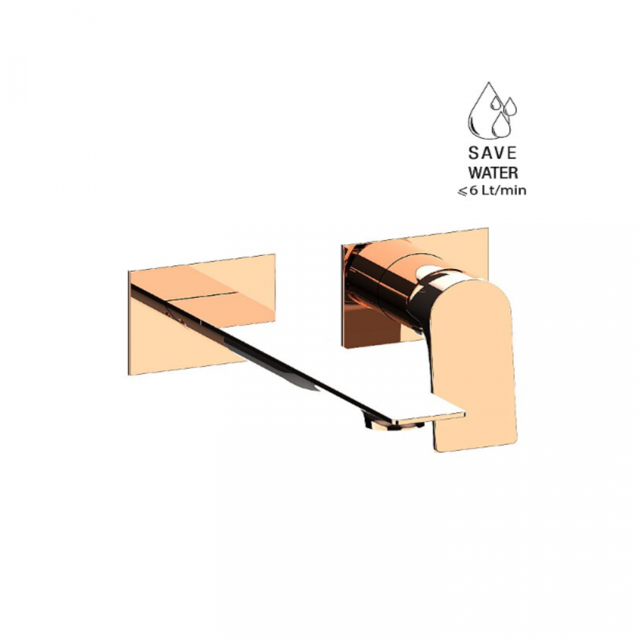 F.lli Frattini Tolomeo, Batterie de lavabo mural sans décharge