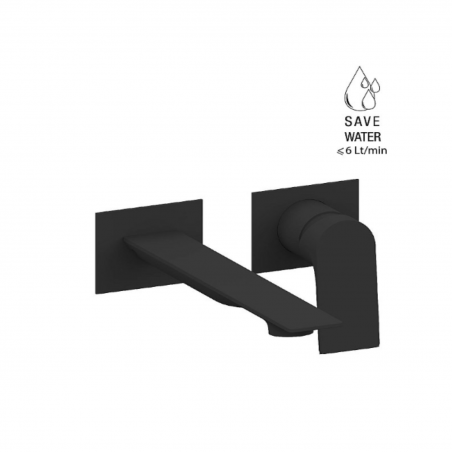 F.lli Frattini Tolomeo, Batterie de lavabo mural sans décharge