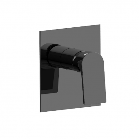 F.lli Frattini Narciso, Complete built-in single-lever shower mixer, brass plate
