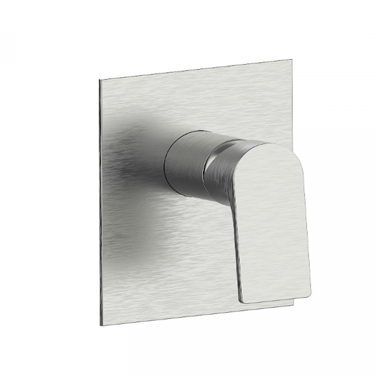 F.lli Frattini Narciso, Complete built-in single-lever shower mixer, brass plate