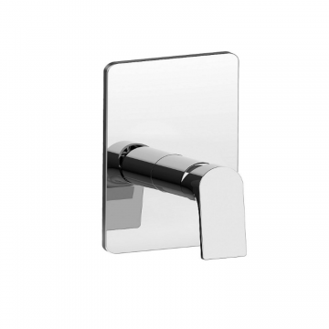 F.lli Frattini Narciso, Single lever recessed 1 way, ABS plate