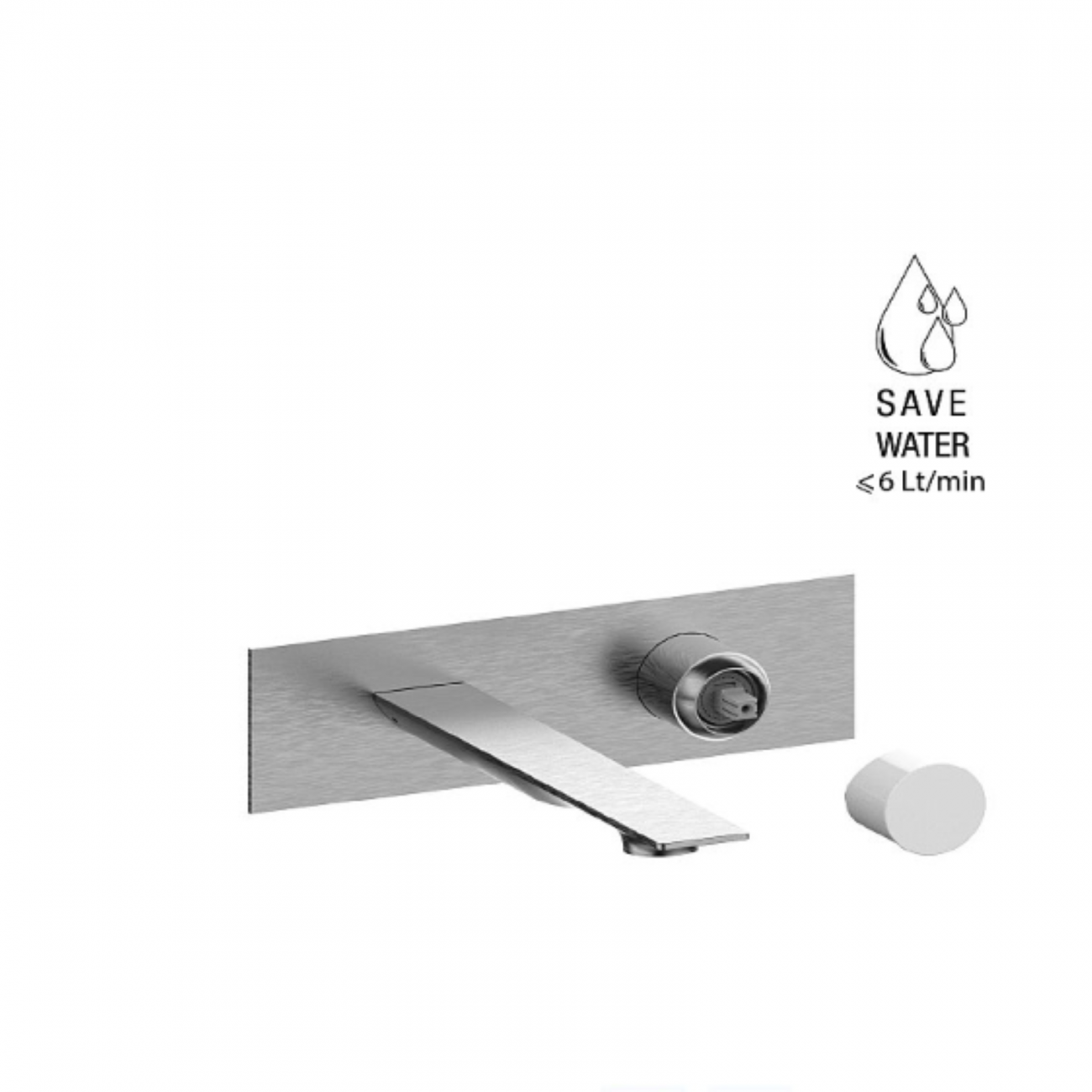 F.lli Frattini Narciso S, Batteria lavabo a parete senza scarico