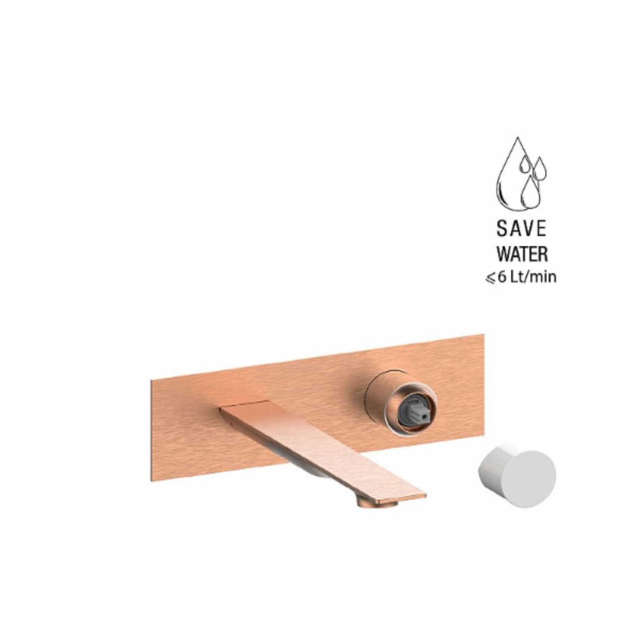 F.lli Frattini Narciso S, Batteria lavabo a parete senza scarico