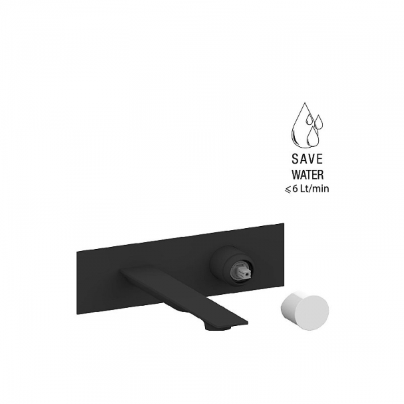 F.lli Frattini Narciso S, Batteria lavabo a parete senza scarico