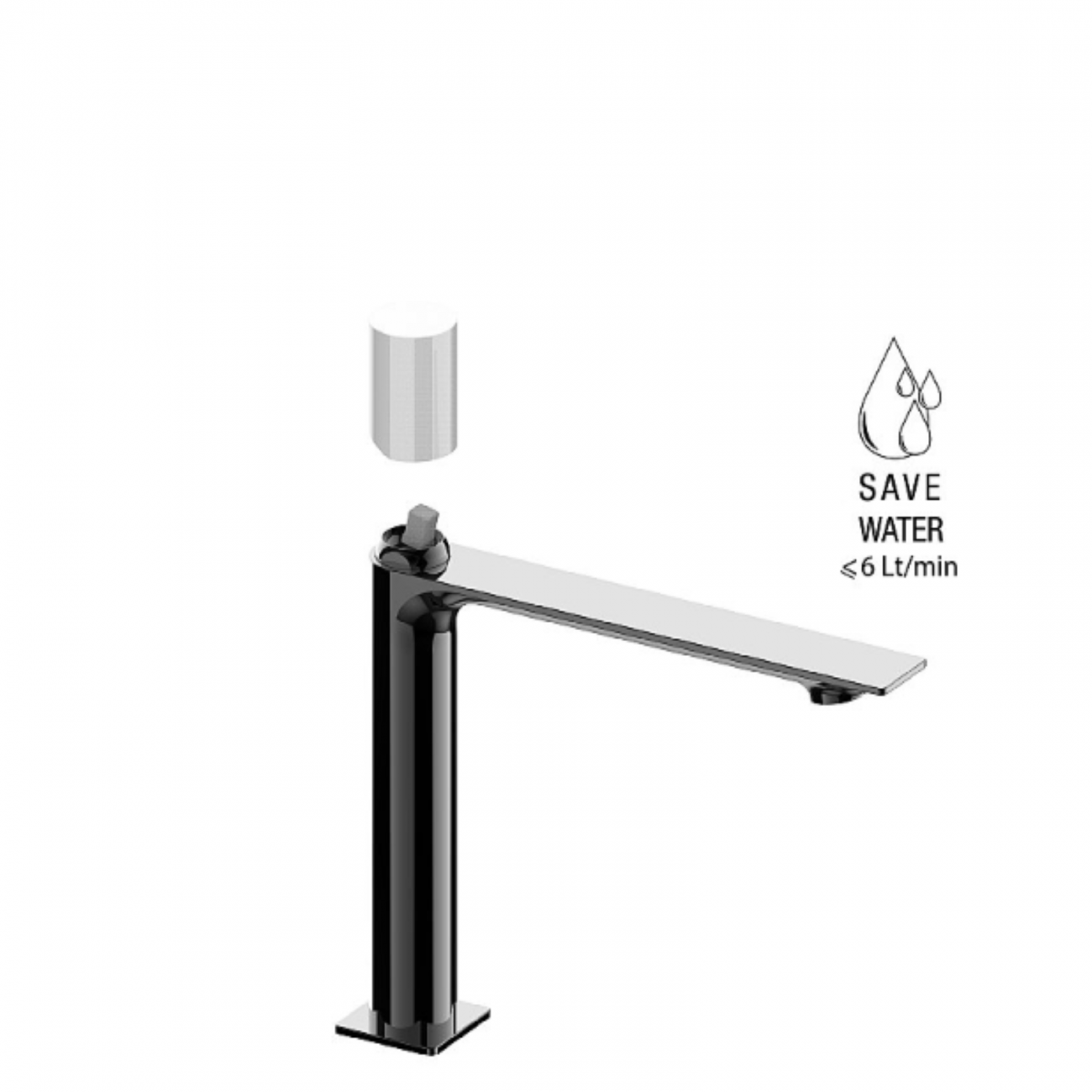 F.lli Frattini Narciso, Monocomando lavabo modello medio senza scarico