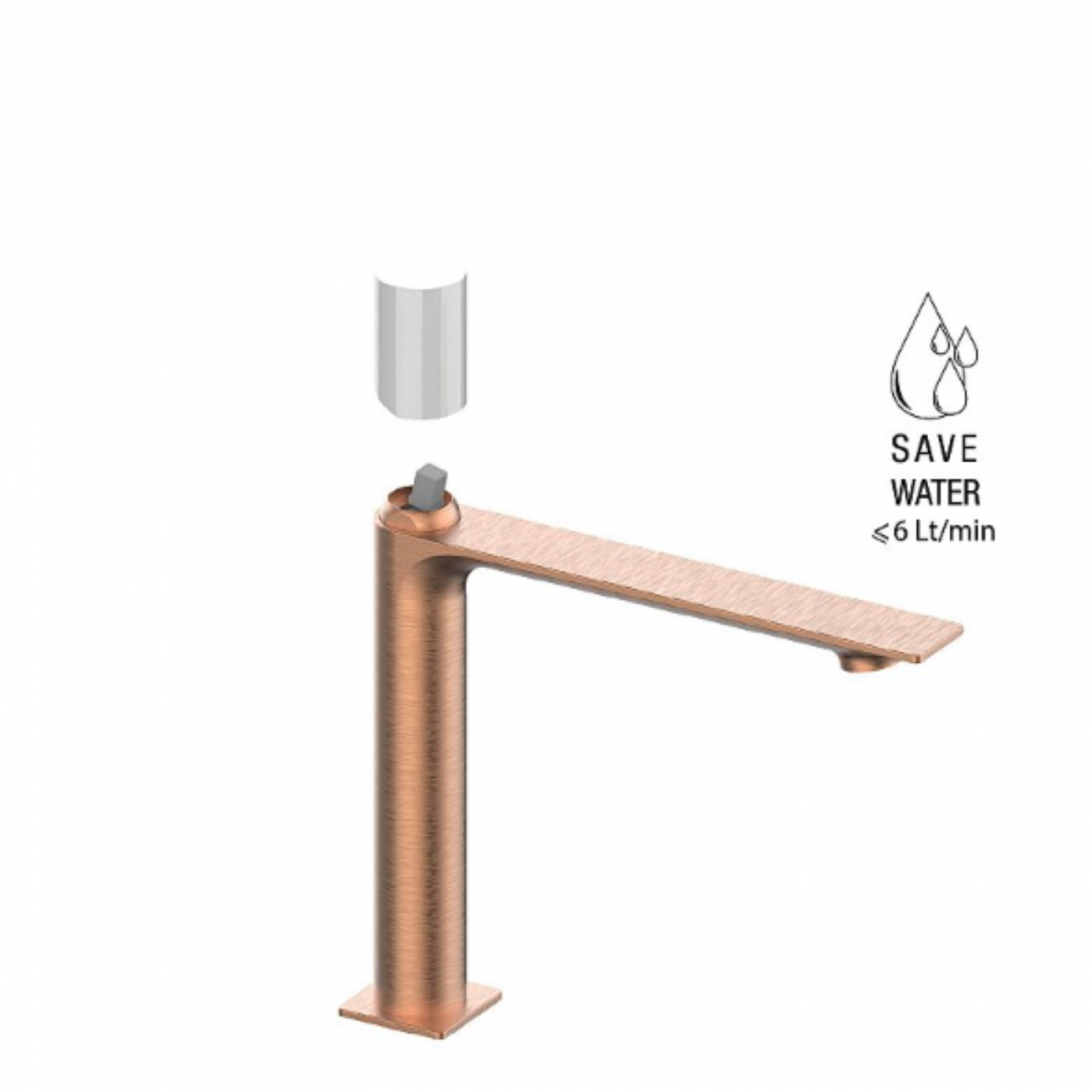 F.lli Frattini Narciso, Monocomando lavabo modello medio senza scarico