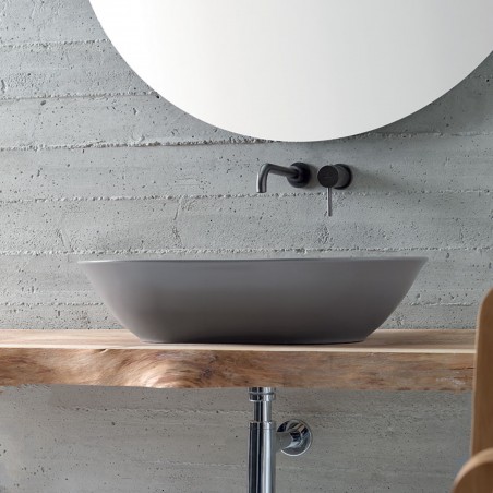 Vitruvit MILD Countertop Washbasin cm 58x40