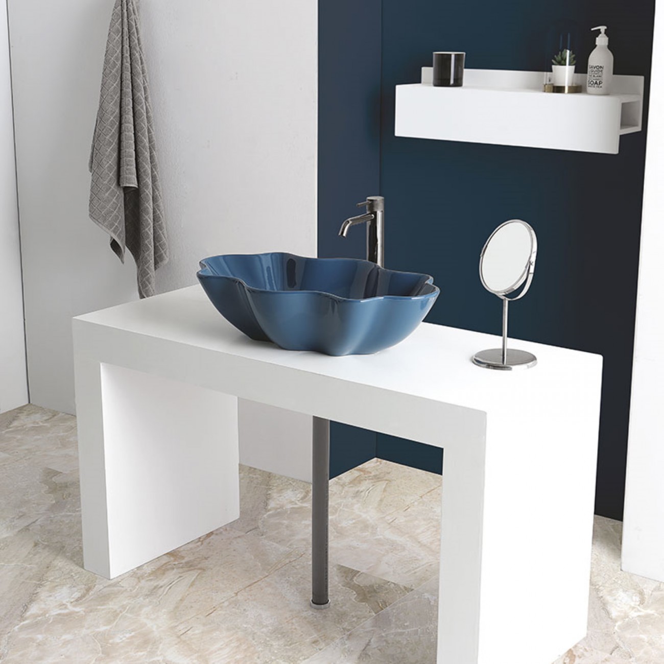 Vitruvit SEASTAR Lavabo dappui cm65x39