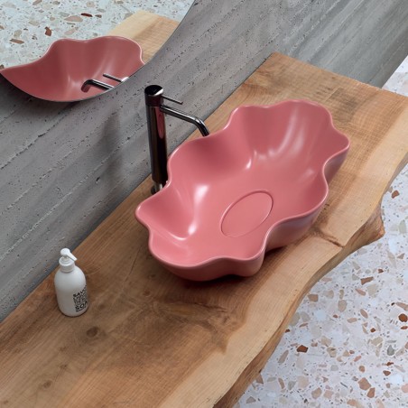 Vitruvit SEASTAR Lavabo d'appoggio cm65x39