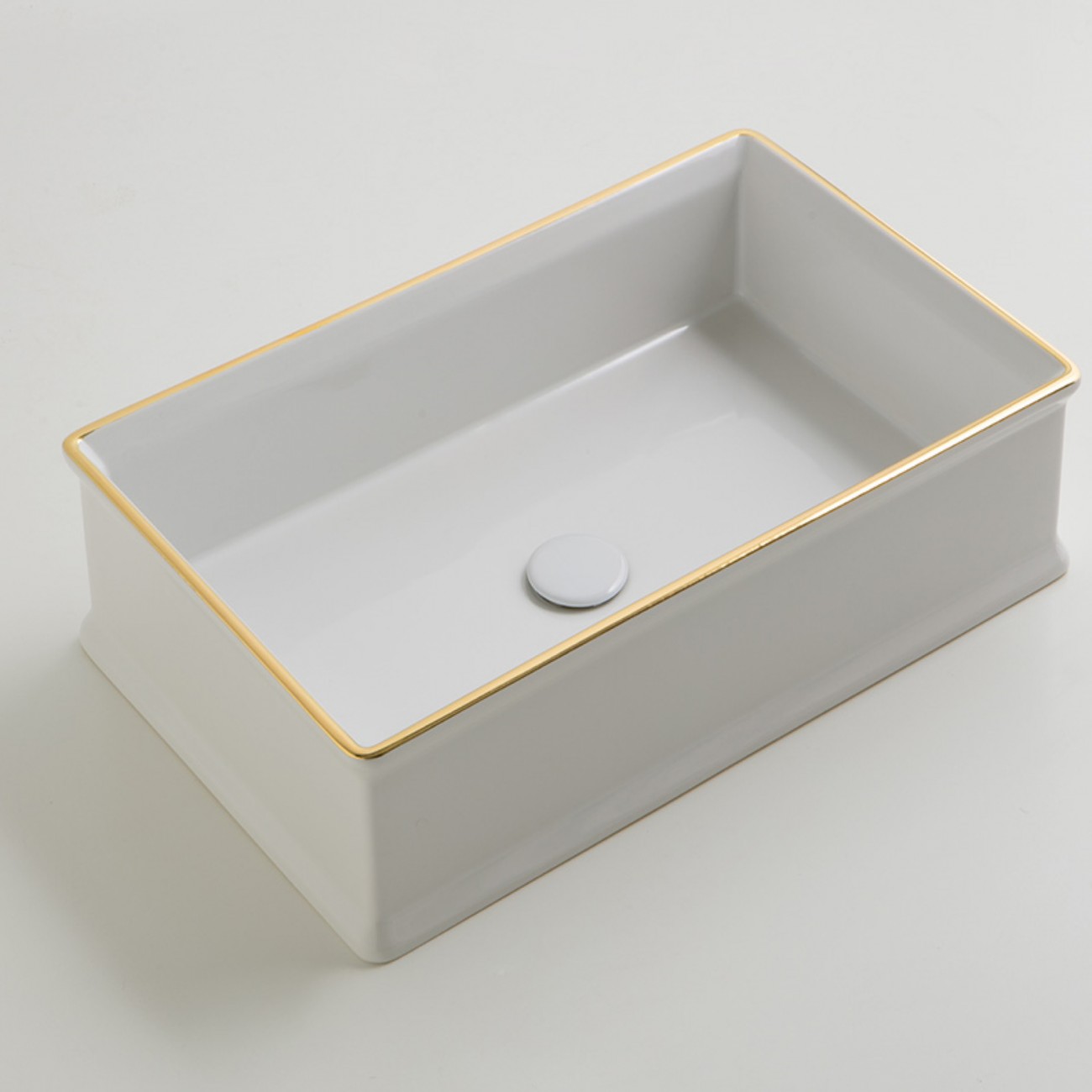 Vitruvit CHARME Lavabo d'appoggio cm62x39