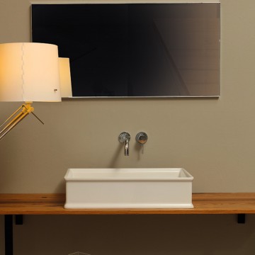 Vitruvit CHARME Lavabo d'appoggio cm62x39