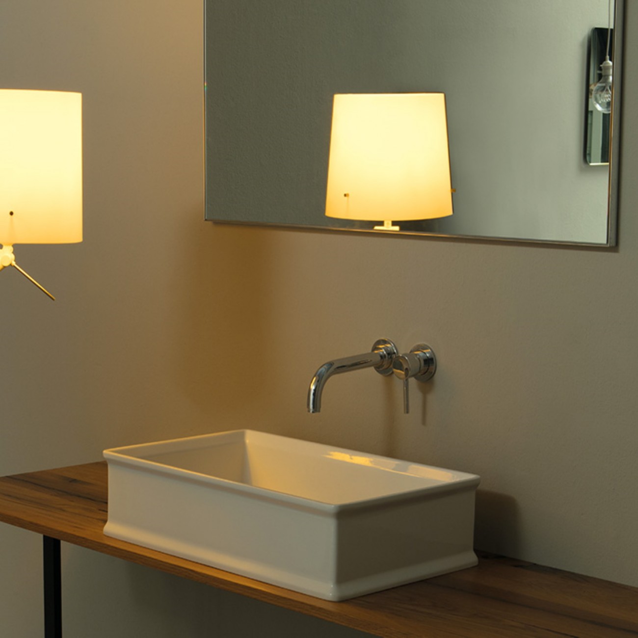 Vitruvit CHARME Lavabo d'appoggio cm62x39