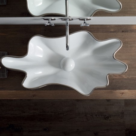 Vitruvit SHELL Lavabo dappui cm79x42