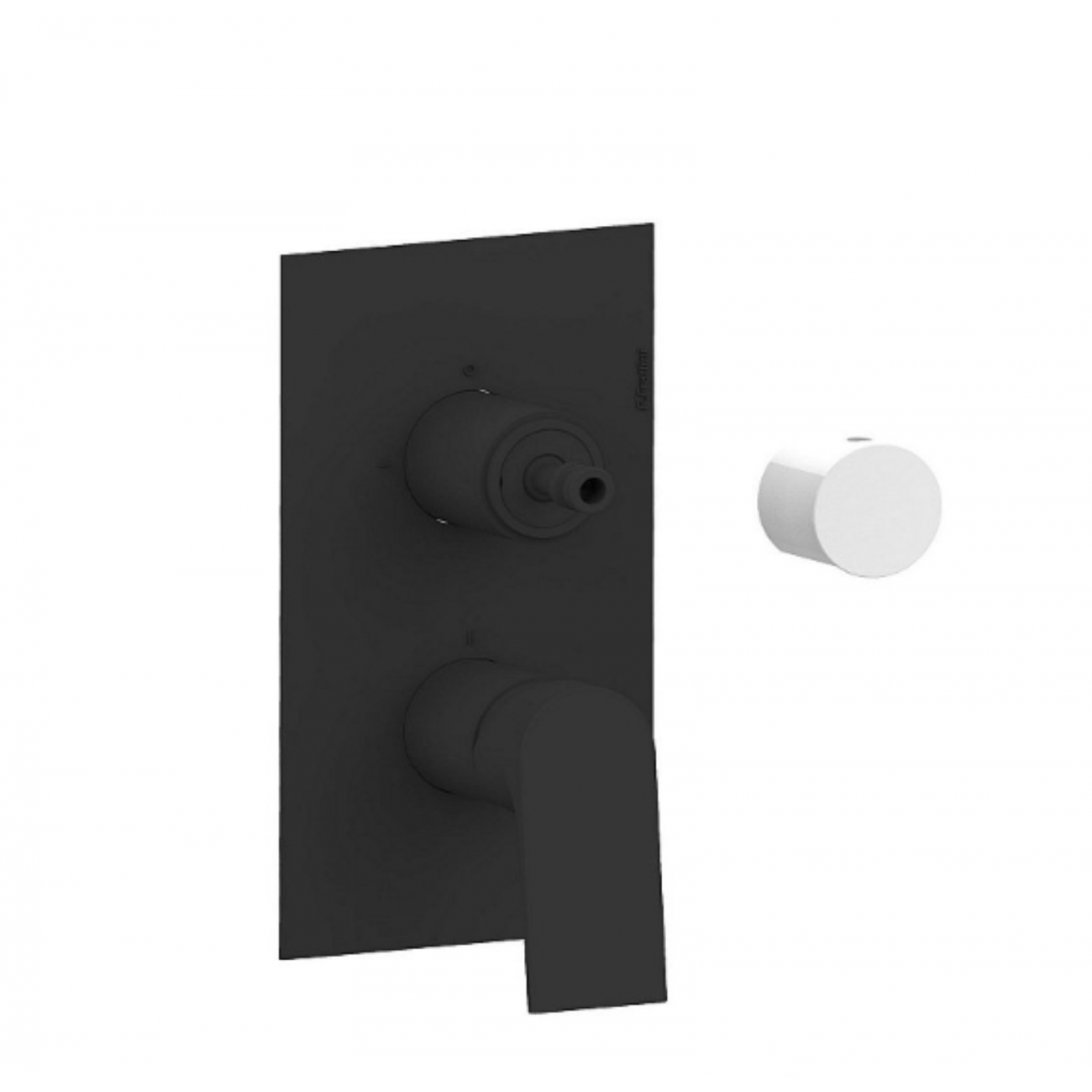 F.lli Frattini Narciso S, Built-in single lever with diverter 2-3 ways