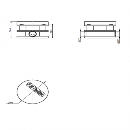 F.lli Frattini Vita, Monocomando lavabo a pavimento