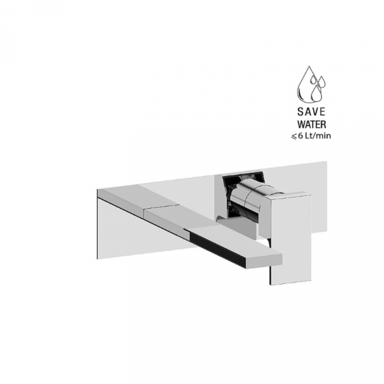 F.lli Frattini Vitadue, Battery washbasin wall mounted