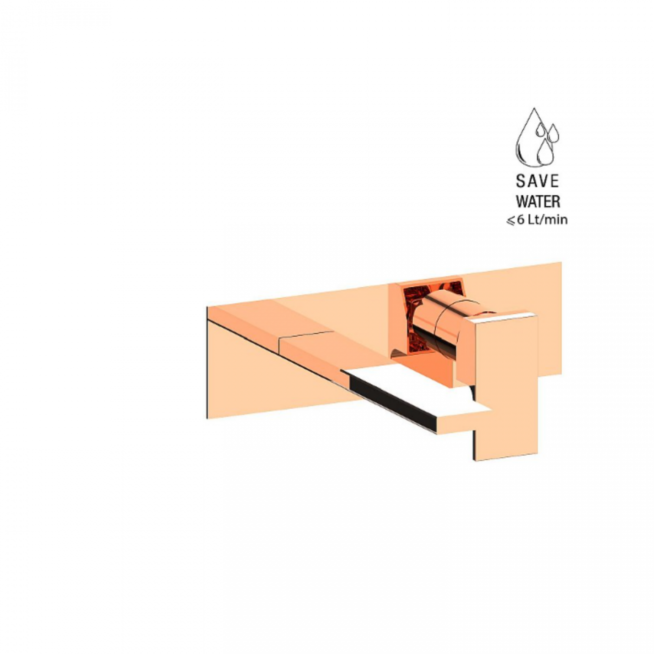 F.lli Frattini Vitadue, Battery washbasin wall mounted