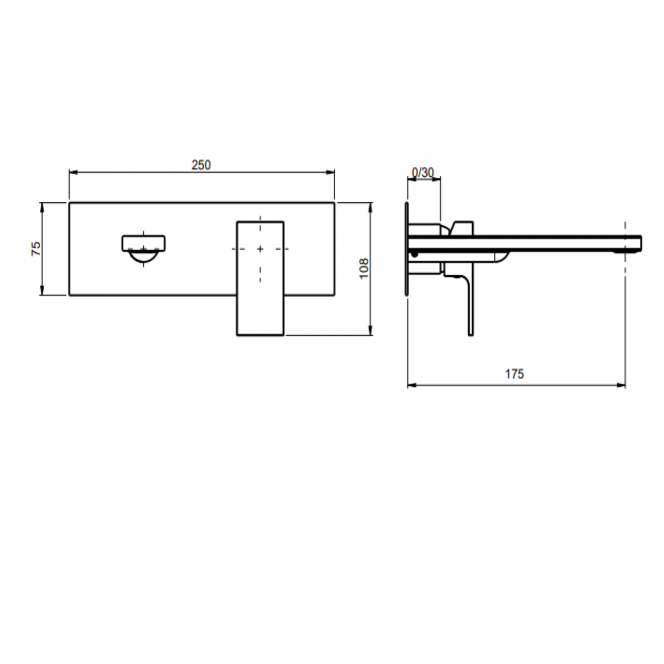 F.lli Frattini Vitadue, Batteria lavabo a parete