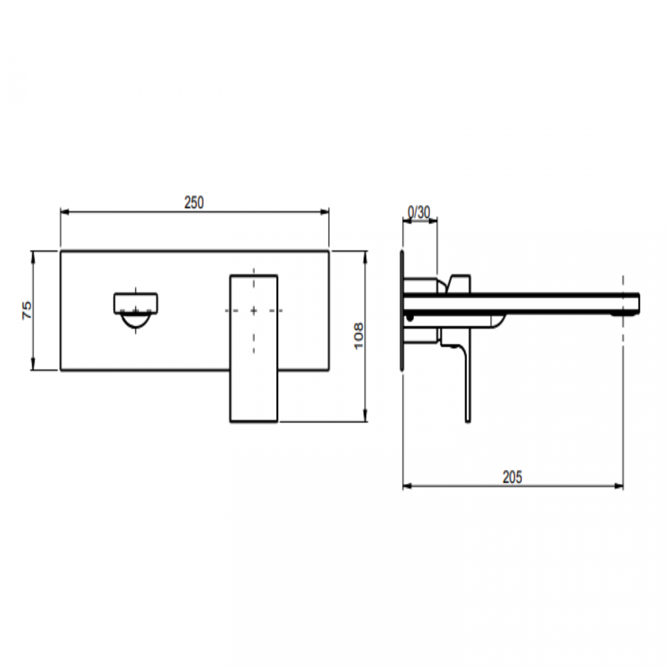 F.lli Frattini Vitadue, Batteria lavabo a parete