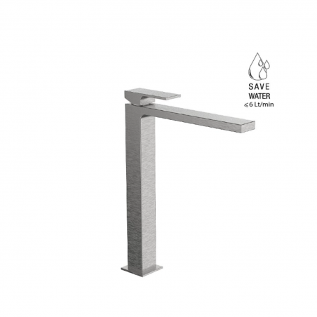 F.lli Frattini Vitadue, High version single-lever washbasin mixer without waste
