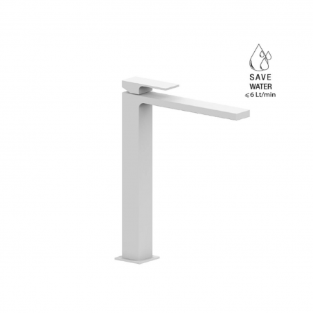 F.lli Frattini Vitadue, High version single-lever washbasin mixer without waste