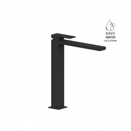 F.lli Frattini Vitadue, High version single-lever washbasin mixer without waste