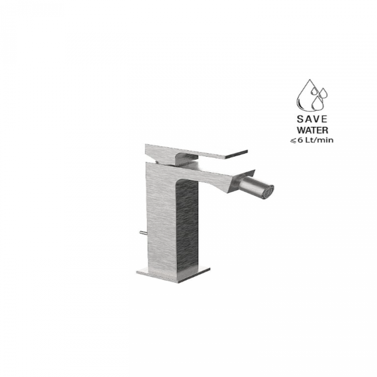 F.lli Frattini Vitadue, Single-lever bidet mixer with 11/4 pop-up waste