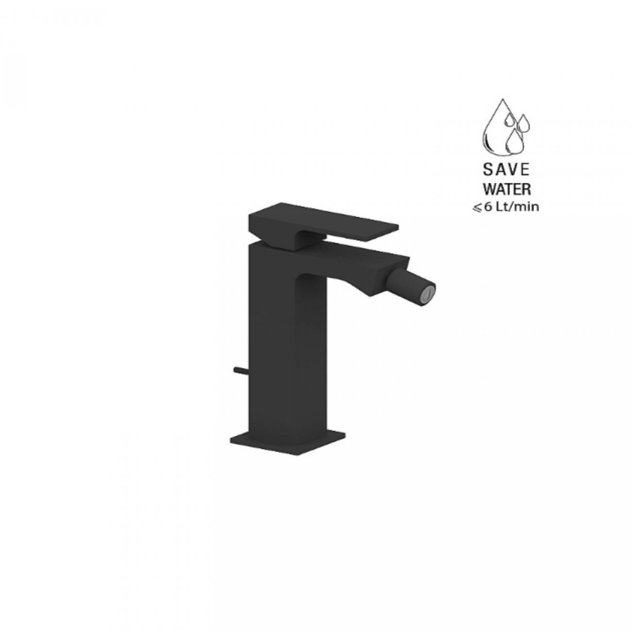 F.lli Frattini Vitadue, Single-lever bidet mixer with 11/4 pop-up waste